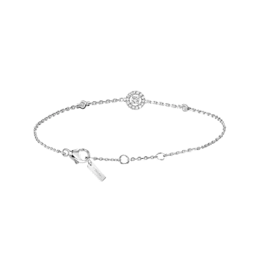 Bracelet Messika Joy XS en or blanc et diamants
