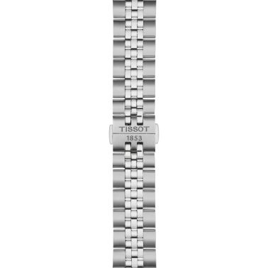 Tissot T-Classic Ballade quartz watch blue dial steel bracelet 40 mm T156.410.11.041.00