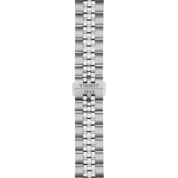 Tissot T-Classic Ballade quartz watch blue dial steel bracelet 40 mm T156.410.11.041.00