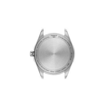 Tissot T-Classic Ballade quartz watch blue dial steel bracelet 40 mm T156.410.11.041.00