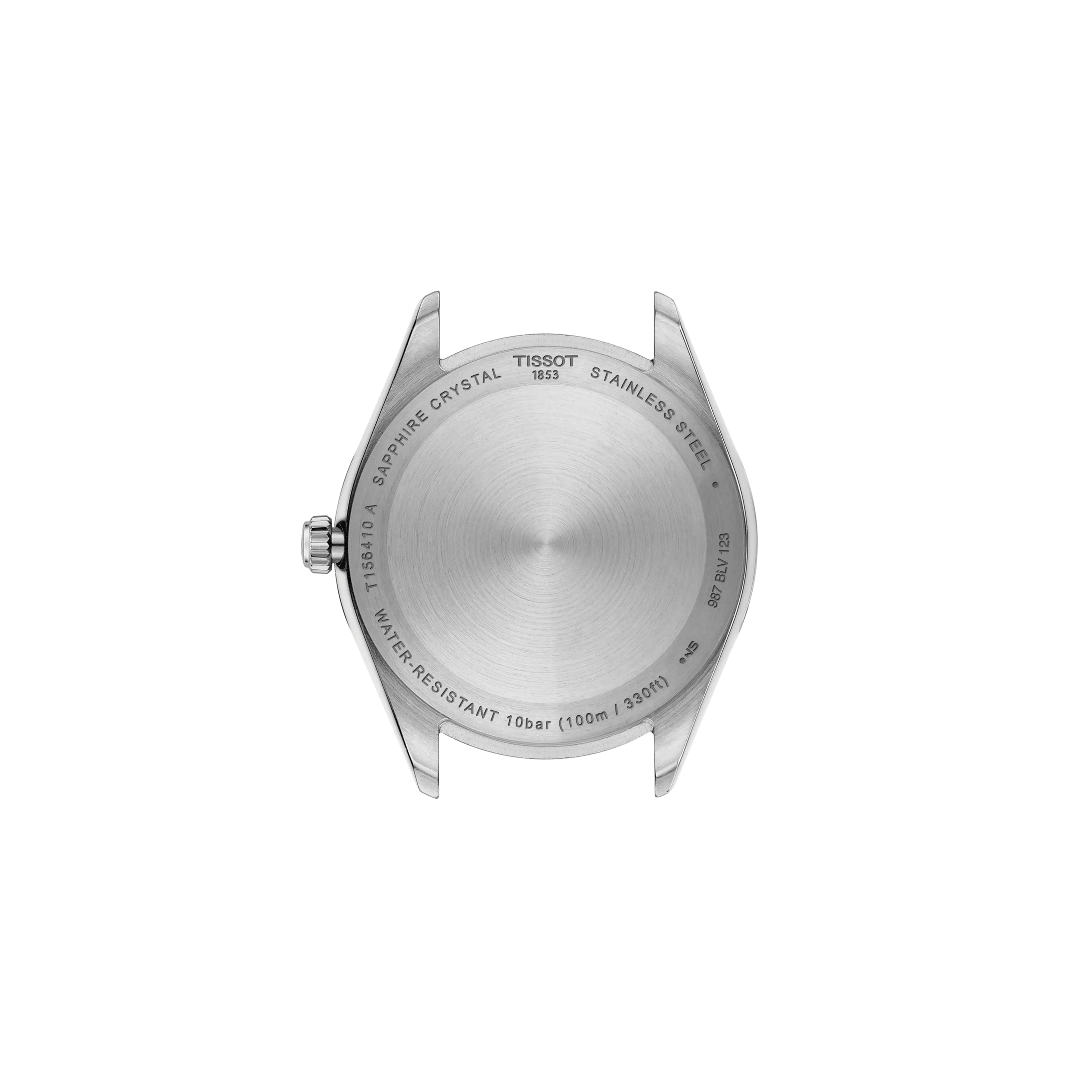 Montre Tissot T-Classic Ballade quartz cadran vert bracelet acier 40 mm T156.410.11.091.00