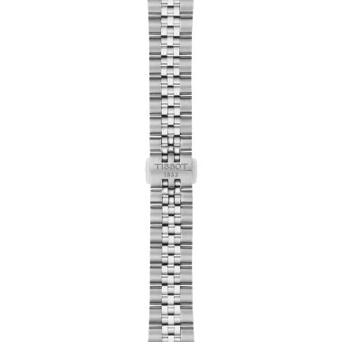 Tissot T-Classic Ballade quartz watch glacier blue dial steel bracelet 34 mm T156.210.11.351.00