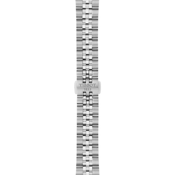 Tissot T-Classic Ballade quartz watch light green dial steel bracelet 34 mm T156.210.11.091.00
