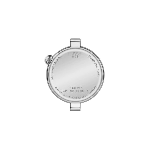 Tissot Désir quartz watch white mother-of-pearl dial steel bracelet 28 mm T152.010.11.118.00