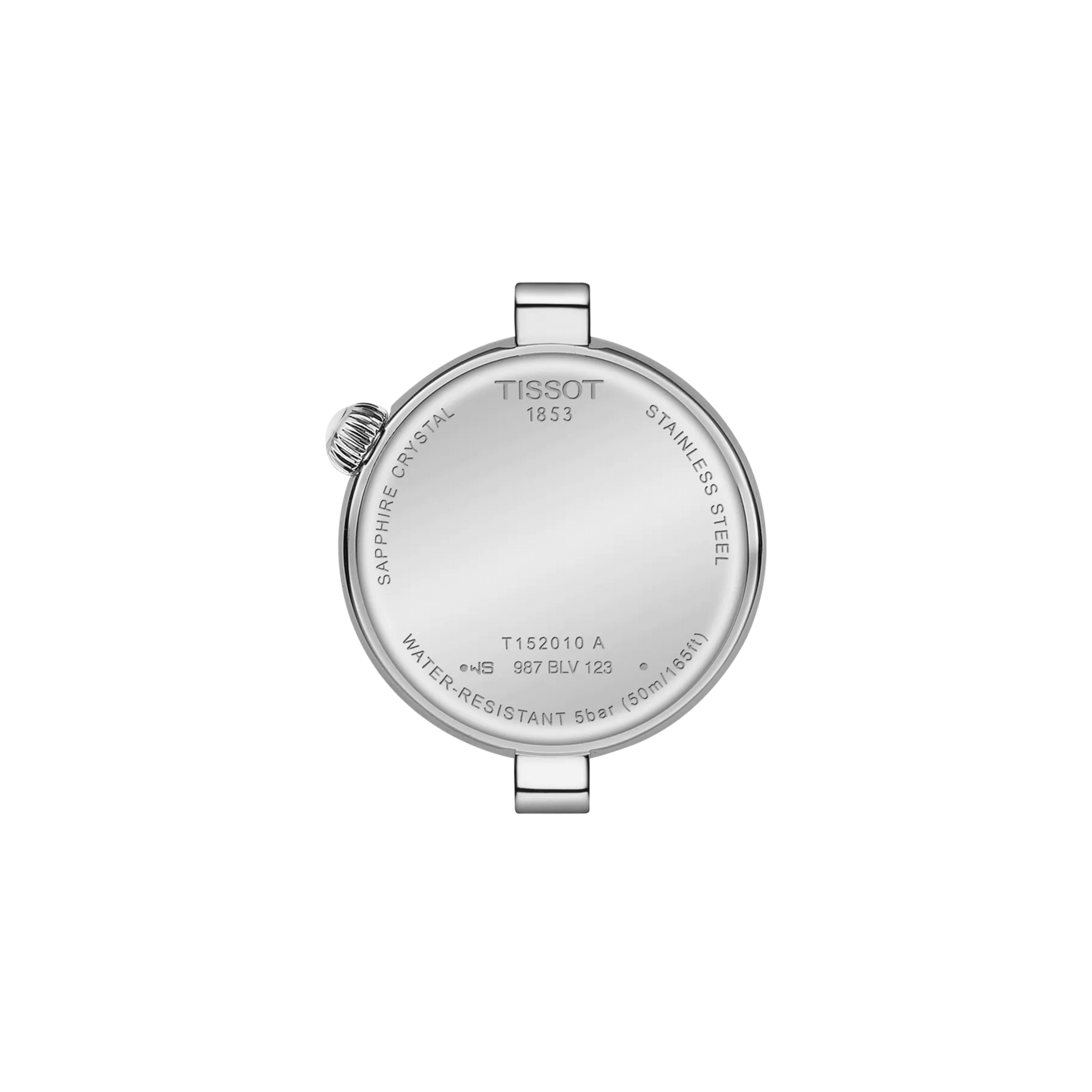 Tissot Désir quartz watch white mother-of-pearl dial steel bracelet 28 mm T152.010.11.118.00