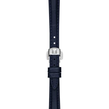 Montre Tissot Désir quartz cadran bleu clair bracelet cuir bleu 28 mm T152.010.16.038.01
