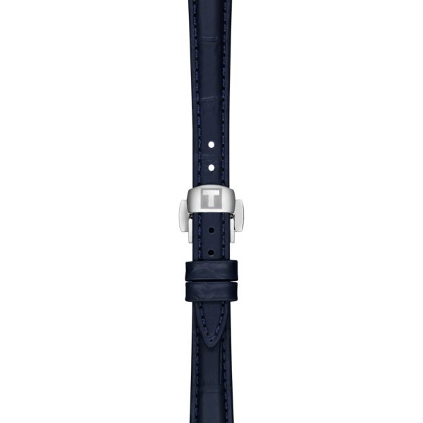 Montre Tissot Désir quartz cadran bleu clair bracelet cuir bleu 28 mm T152.010.16.038.01
