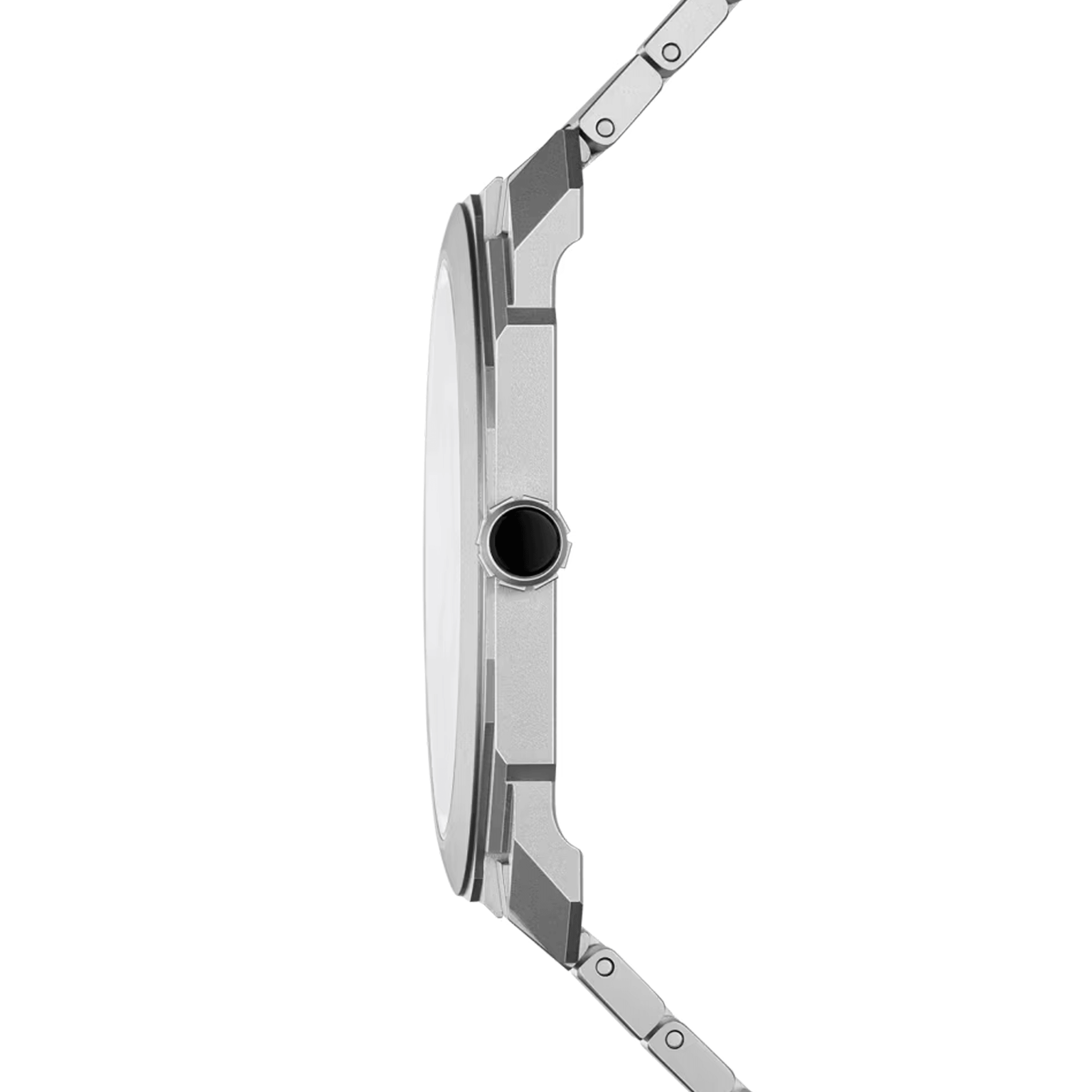 Montre Bulgari Octo Finissimo automatique cadran titane gris bracelet titane 40 mm 102713