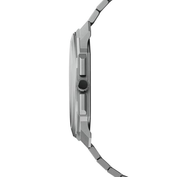 Bulgari Octo Finissimo Chronograph GMT automatic grey titanium dial titanium bracelet 42 mm 103068