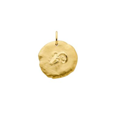 Médaille Arthus Bertrand Astro Bélier en or jaune 23 mm