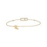Bracelet Messika Move Uno en or jaune et diamants