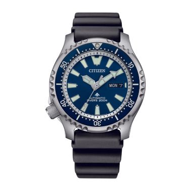 Citizen Promaster Marine Fugu automatic blue dial steel bracelet 42 mm