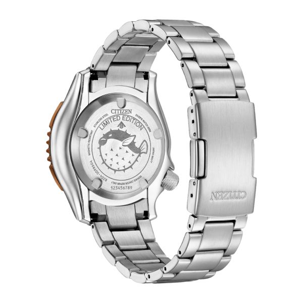 Montre Citizen Promaster Marine Fugu automatique cadran cuivre bracelet acier 42 mm