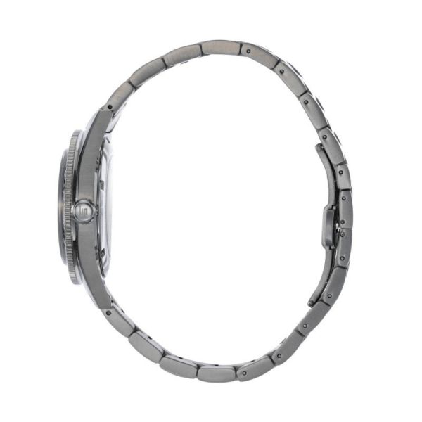 Lip Nautic 3 "7ème Continent" automatic blue dial steel bracelet 39 mm