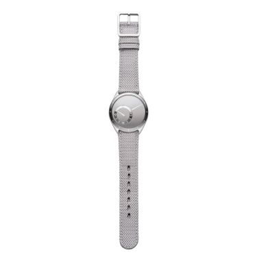Montre Ressence TYPE 9 Grey titane automatique cadran gris bracelet synthétique tissé 39 mm