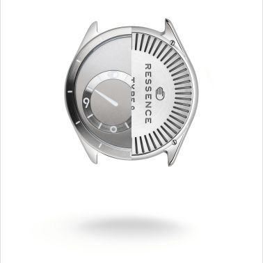 Montre Ressence TYPE 9 Grey titane automatique cadran gris bracelet synthétique tissé 39 mm