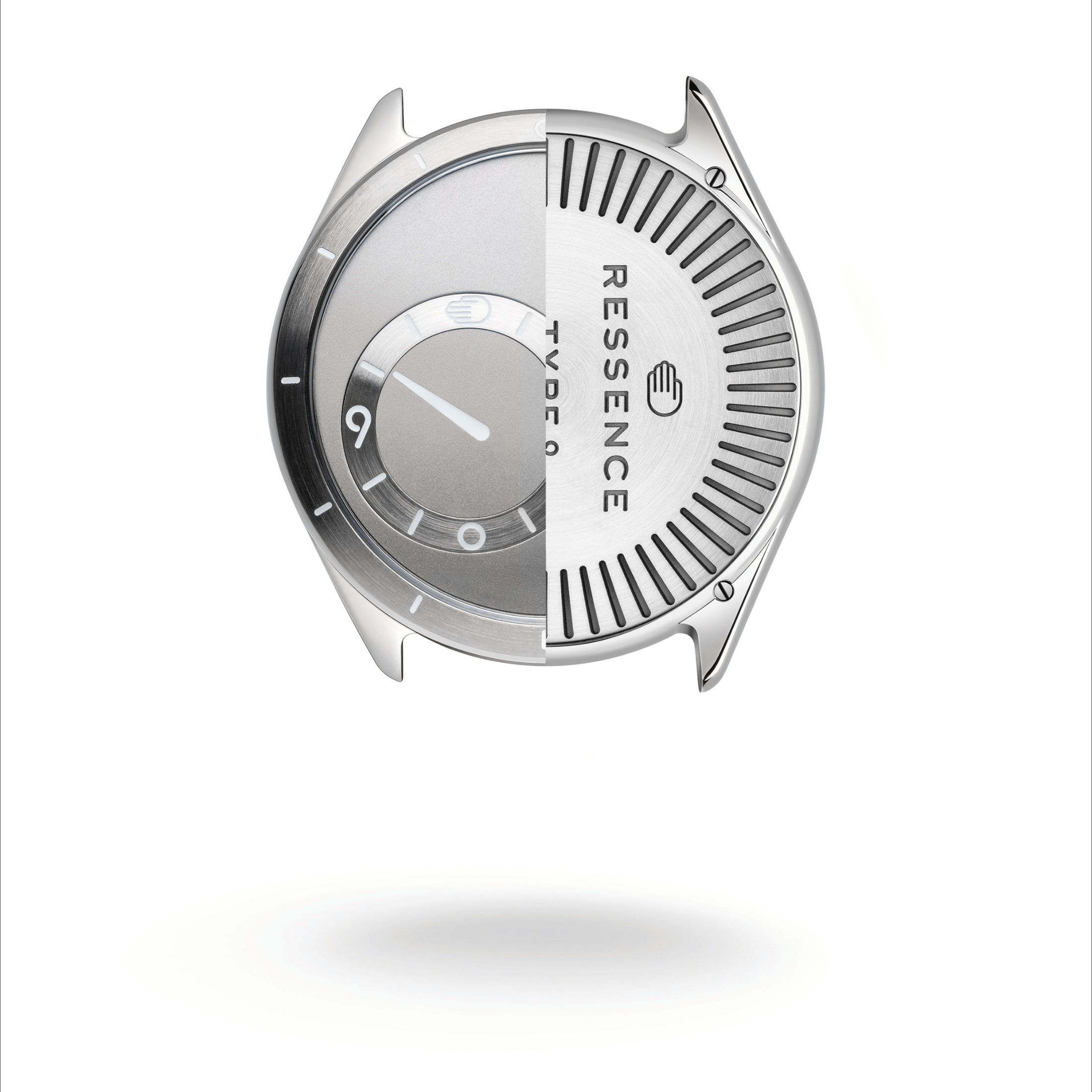 Montre Ressence TYPE 9 Grey titane automatique cadran gris bracelet synthétique tissé 39 mm