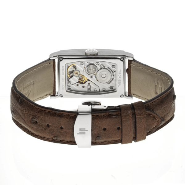 Montre LIP - T18 Churchill - Trotteuse Excentrée - Cuir Marron