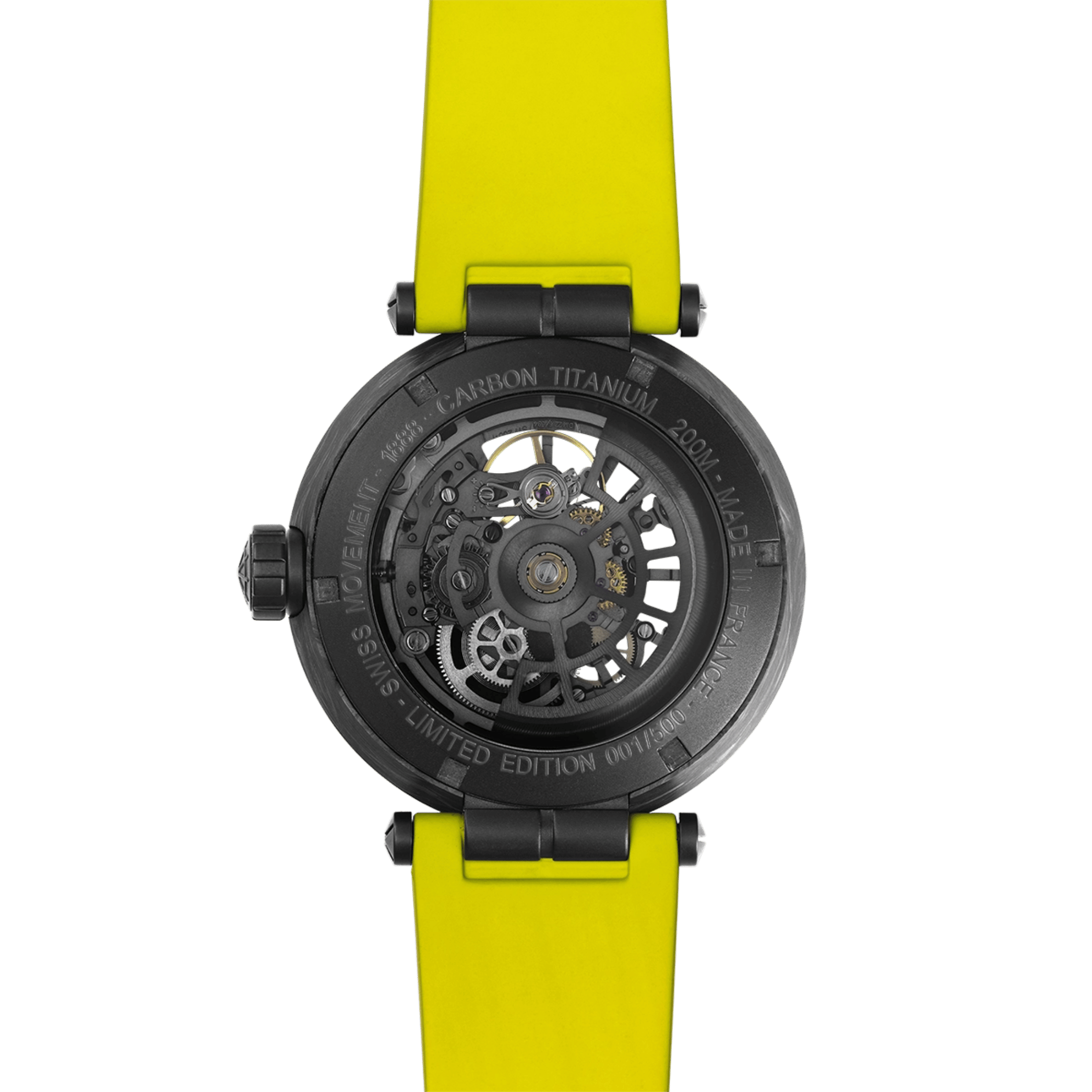 Herbelin Newport Carbon Titanium Skeleton 1888SQCTN14CY - Lepage