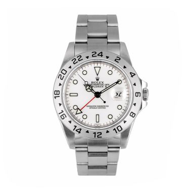 Montre Rolex Explorer II Polar "Swiss Only" 16570 automatique 40 mm Full Set 1998