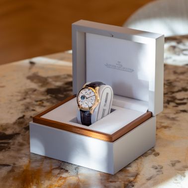 Montre Jaeger-LeCoultre Master Eight Days Perpetual Calendar mécanique 40 mm Full Set 2015