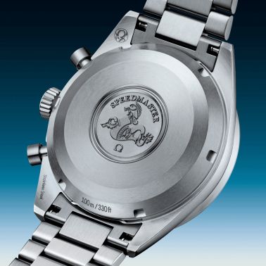 Montre Omega Speedmaster Pilot "Flight Qualified" Master Chronometer automatique cadran noir bracelet acier 40,85 mm