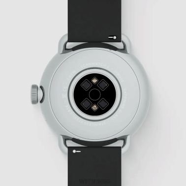 Montre connectée Withings ScanWatch 2 cadran noir bracelet silicone noir 38 mm WSW 238 BLACK