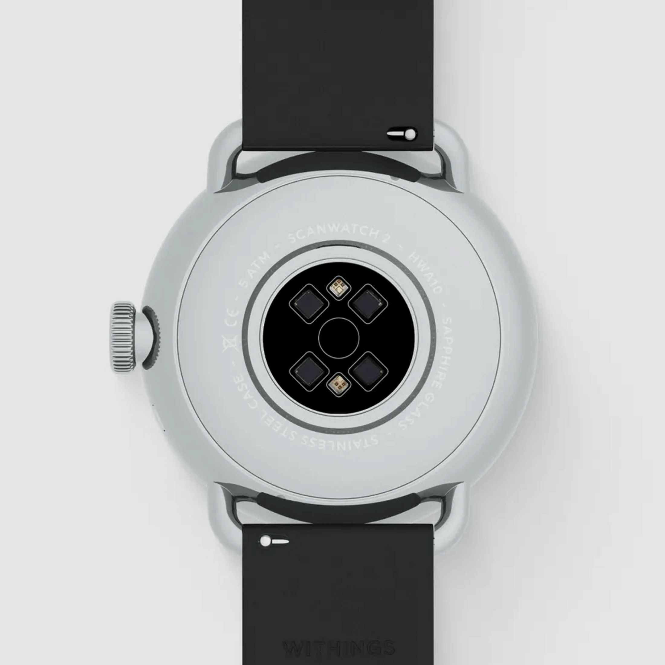 Stainless Steel Scanwatch Vs Apple Watch Withings ScanWatch Black