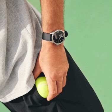 Withings ScanWatch 2 connected watch black dial black silicone strap 42 mm WSW 242 BLACK