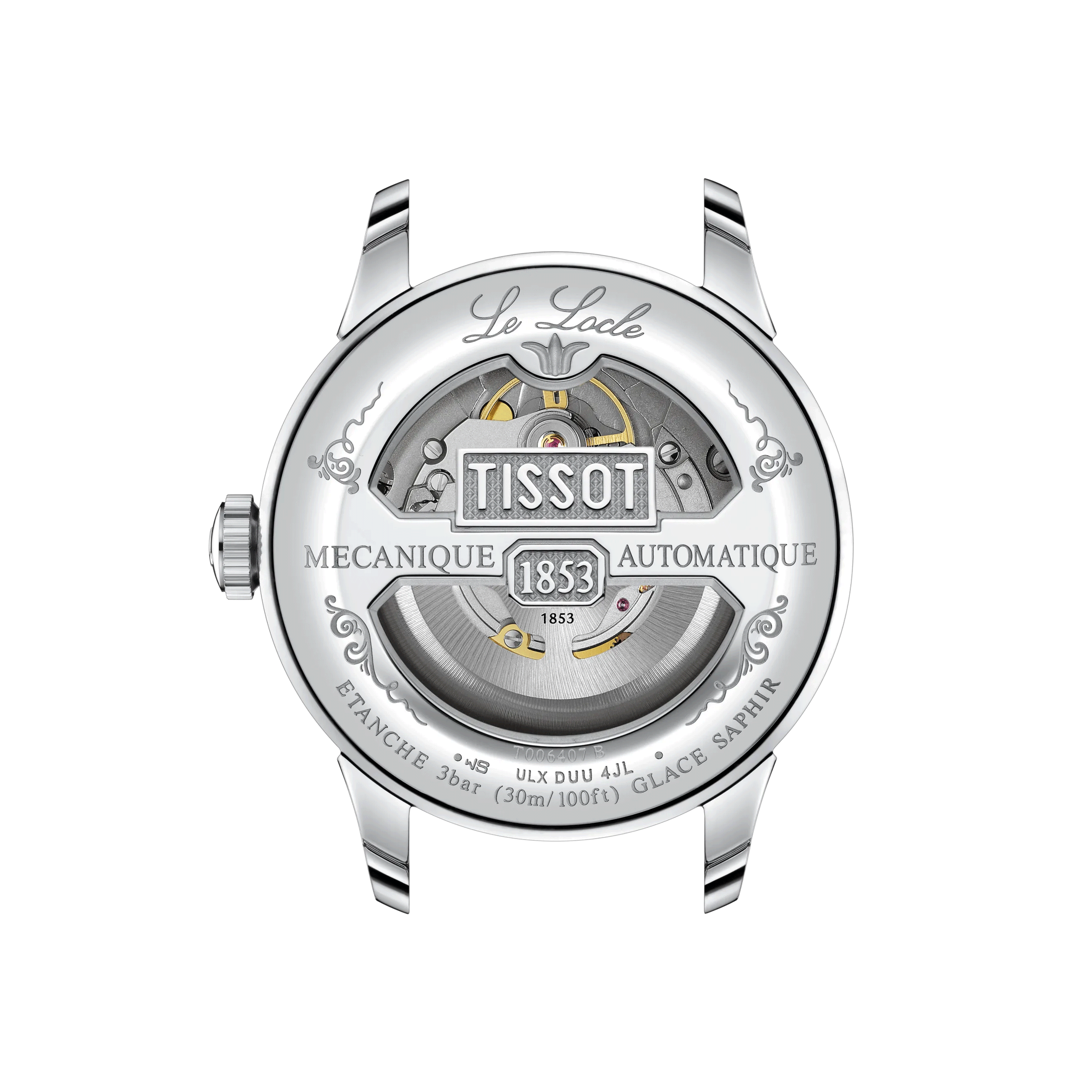 Tissot T-Classic Le Locle Powermatic 80 automatic green dial stainless steel bracelet 39.3 mm T006.407.11.093.00