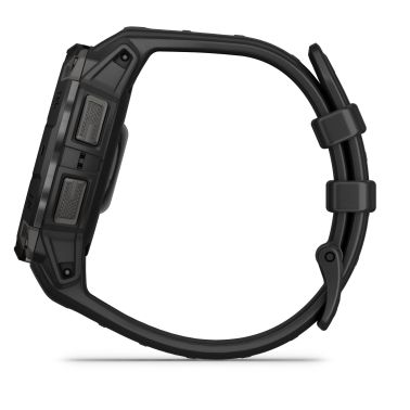 Garmin Instinct 3 AMOLED watch with black silicone strap Limited Edition 45 mm