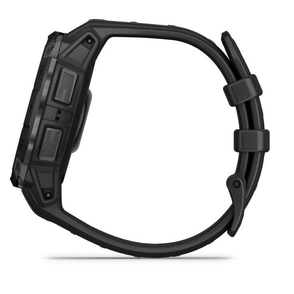 Garmin Instinct 3 AMOLED watch with black silicone strap Limited Edition 45 mm