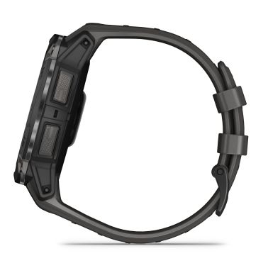 Garmin Instinct 3 AMOLED watch charcoal grey silicone strap 50 mm