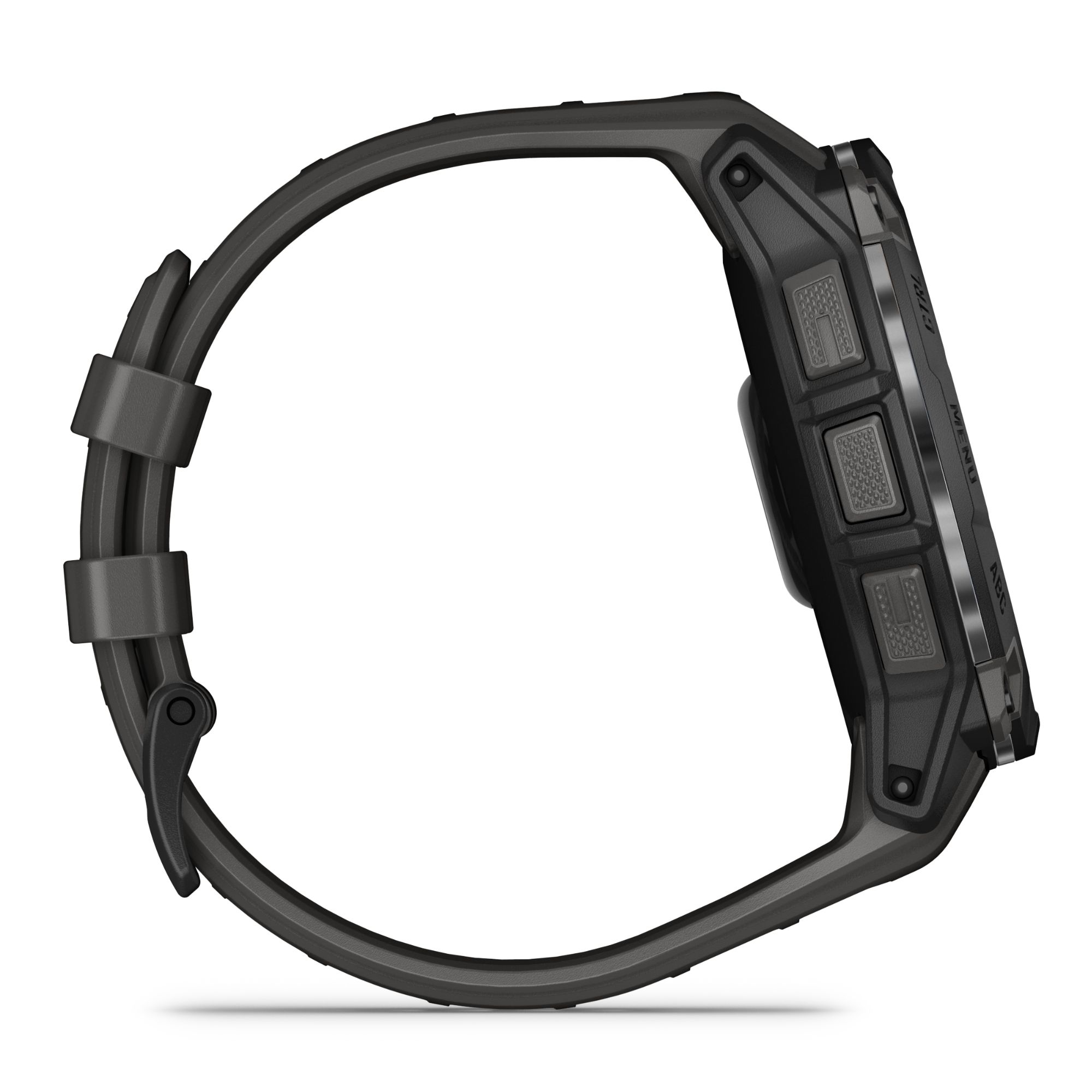 Garmin Instinct 3 AMOLED watch charcoal grey silicone strap 50 mm