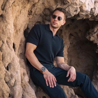 Montre Garmin Fénix 8 AMOLED Sapphire Titane Titanium bracelet orange-graphite 51 mm