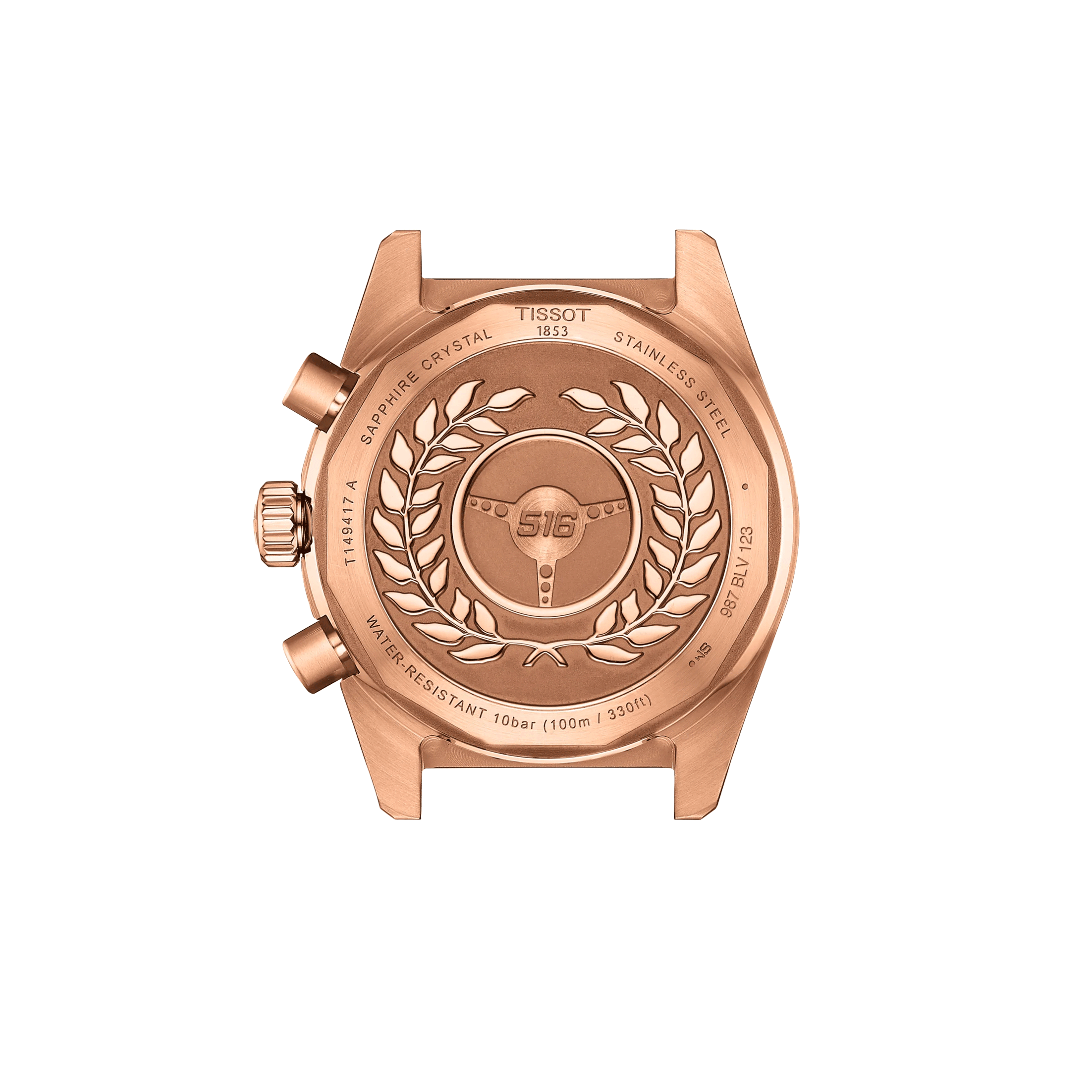 Montre Tissot T-Sport PR516 Chronographe PVD Or Rose quartz 40 mm T149.417.33.051.00