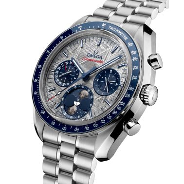 Montre Omega Speedmaster Moonphase Co-Axial Master Chronometer Météorite 43 mm 304.30.43.52.06.001