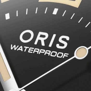 Oris Divers 60TH Anniversary Edition automatic watch black dial steel bracelet 40 mm 01 733 7772 4034-Set