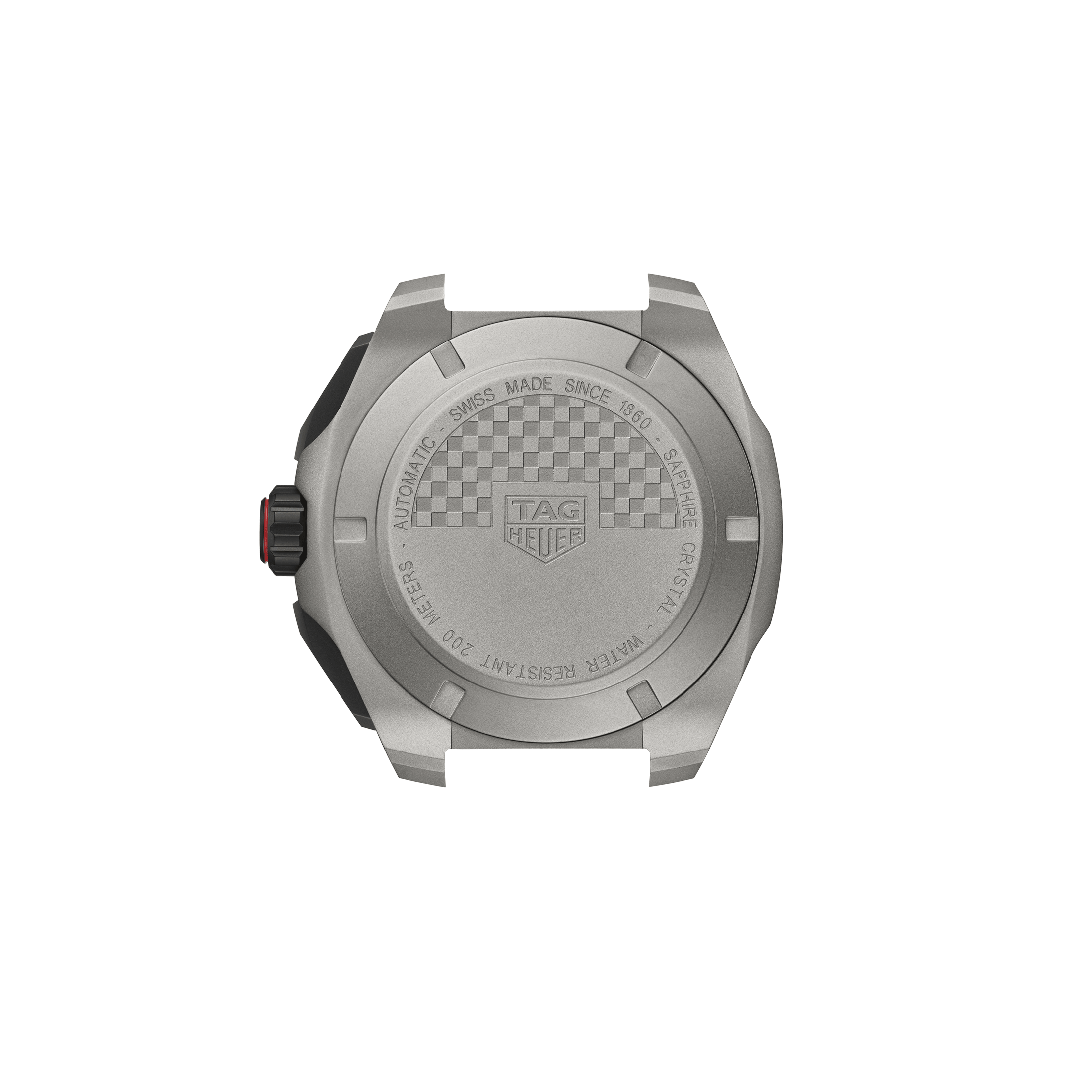 TAG Heuer Formula 1 Automatic Chronograph watch black dial black rubber strap 44 mm CBZ2082.FT8096