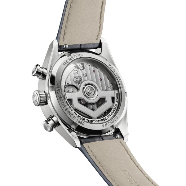 TAG Heuer Carrera Chronograph Diamonds automatic watch 39 mm CBS2215.FC6568