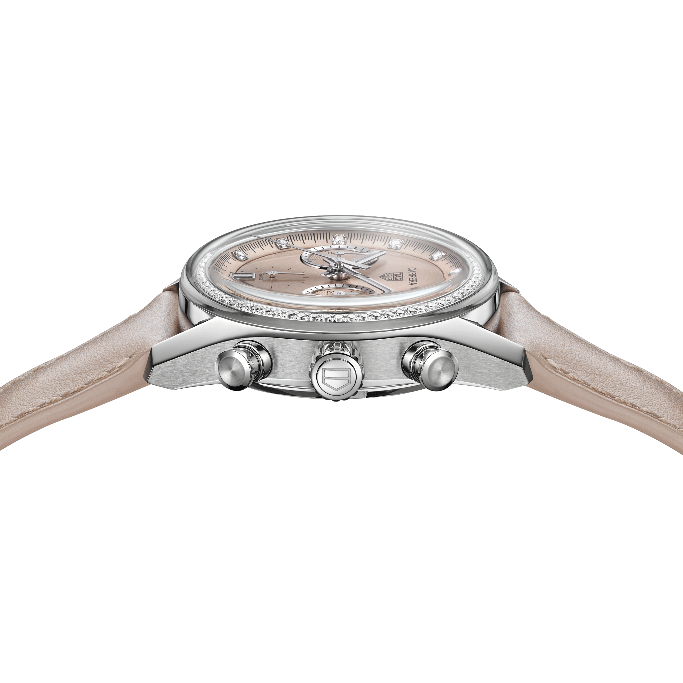 Montre TAG Heuer Carrera Chronograph Diamants automatique 39 mm CBS2215.FC6568