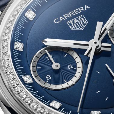 TAG Heuer Carrera Chronograph Diamonds automatic watch 39 mm CBS2214.FC6567