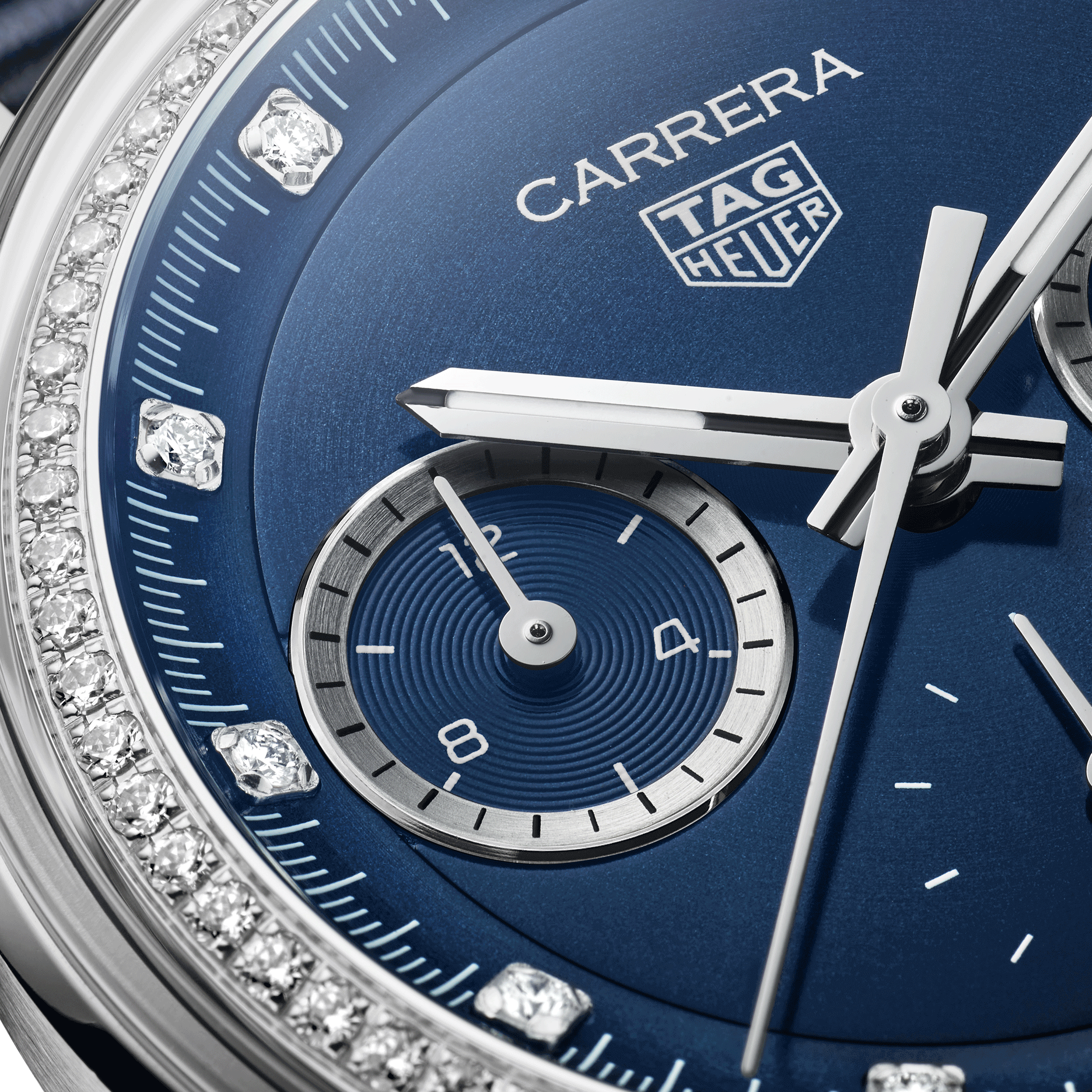 TAG Heuer Carrera Chronograph Diamonds automatic watch 39 mm CBS2214.FC6567