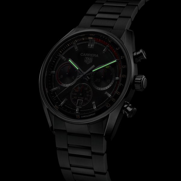 TAG Heuer Carrera Chronosprint x Porsche Rallye automatic watch 42 mm CBS2015.EB0381