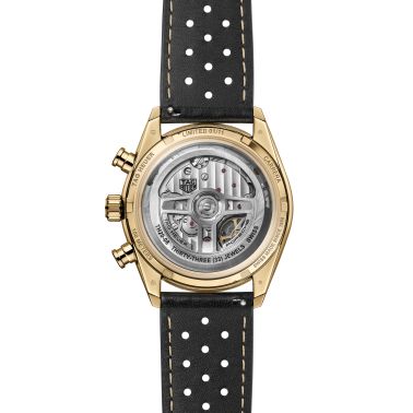 TAG Heuer Carrera Chronosprint x Porsche Rallye Yellow Gold automatic watch 42 mm CBS2041.EB0382