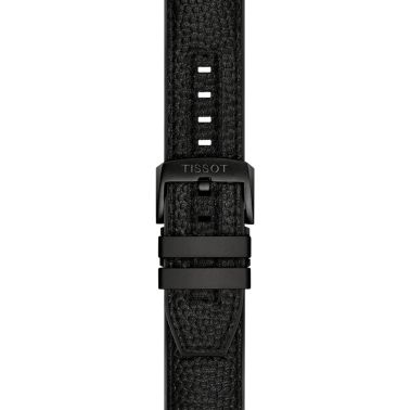 Tissot Supersport NBA quartz chronograph watch anthracite dial black leather strap 45.5 mm T125.617.37.067.00