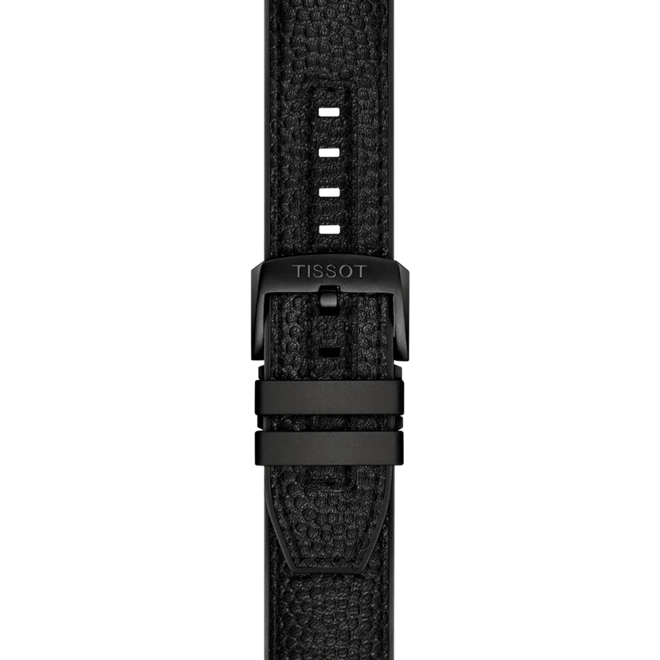 Tissot Supersport NBA quartz chronograph watch anthracite dial black leather strap 45.5 mm T125.617.37.067.00