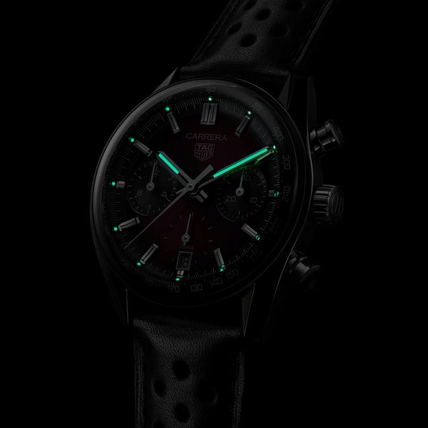 TAG Heuer Carrera Chronograph "Glassbox" automatic watch 39 mm CBS2219.FC6607