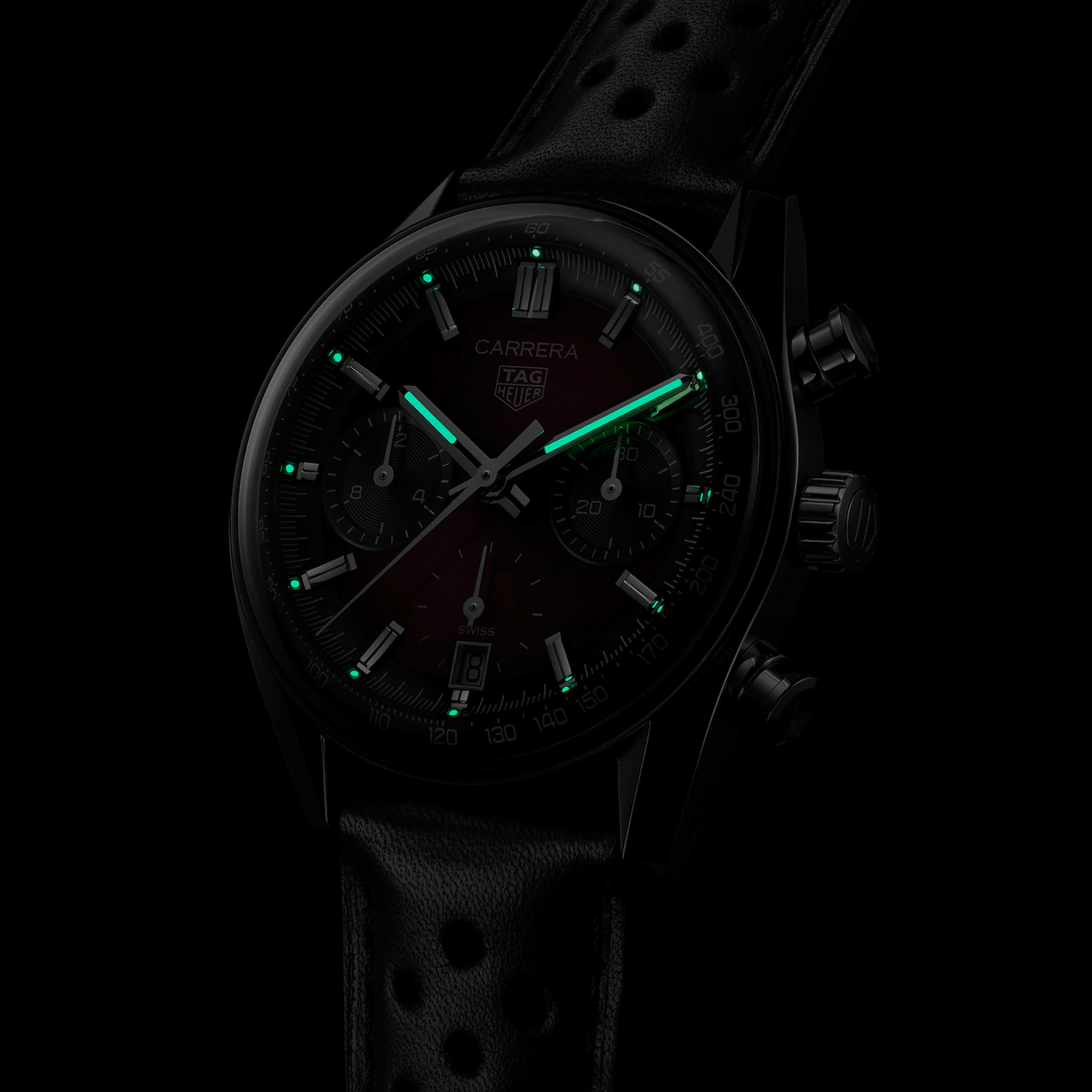 TAG Heuer Carrera Chronograph "Glassbox" automatic watch 39 mm CBS2219.FC6607