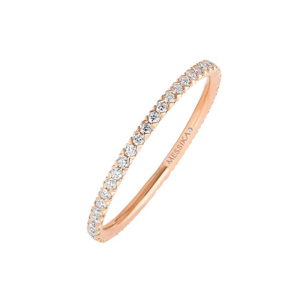 Alliance Messika Gatsby tour complet en or rose et diamants